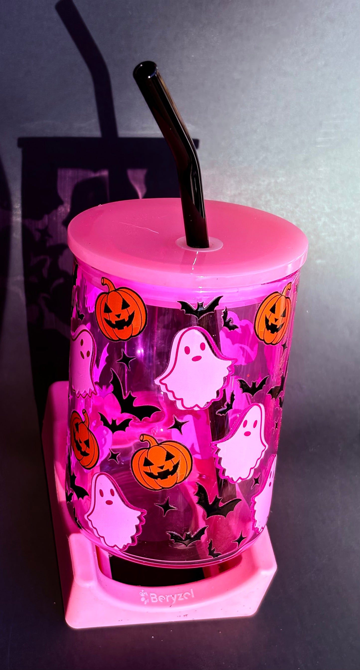 Pink Ghosts x Pumpkins