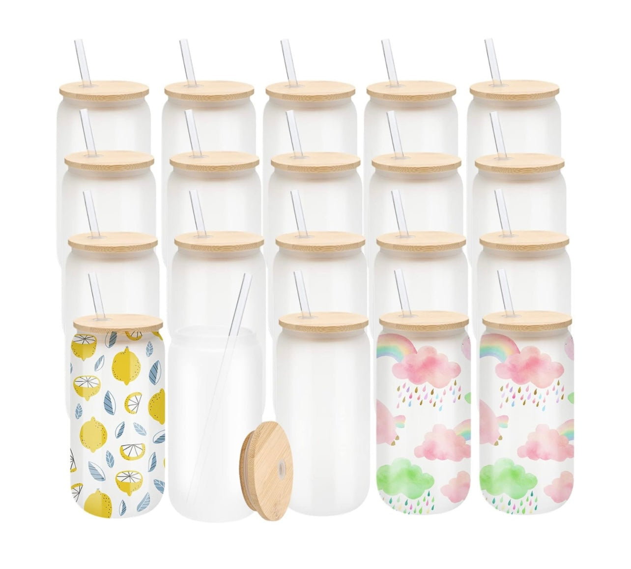 Frosted Glass Libby Tumbler