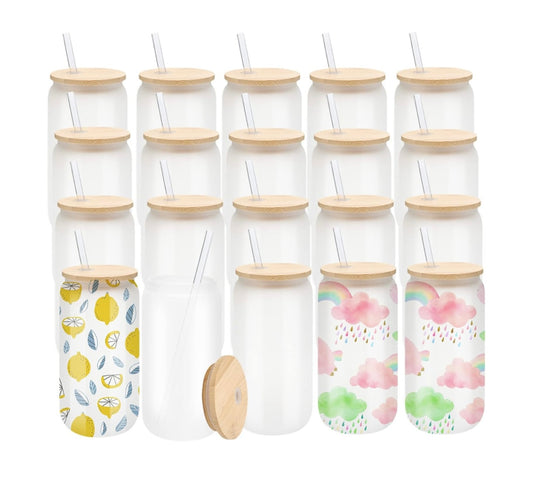Frosted Glass Libby Tumbler