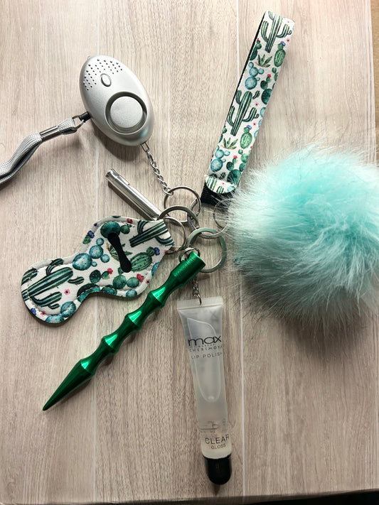 Cactus Self Defense Keychain