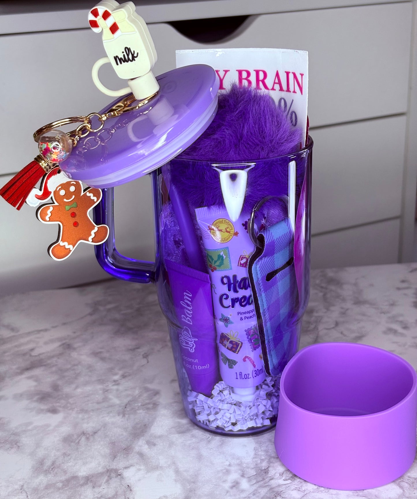 Merry & Cozy Sip Set (purple)