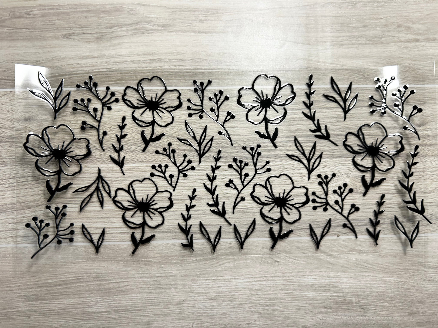 Black Floral