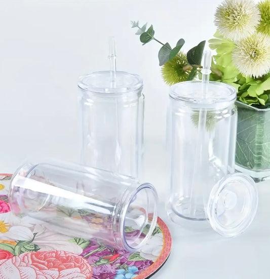 Glass Snow Globe Tumblers