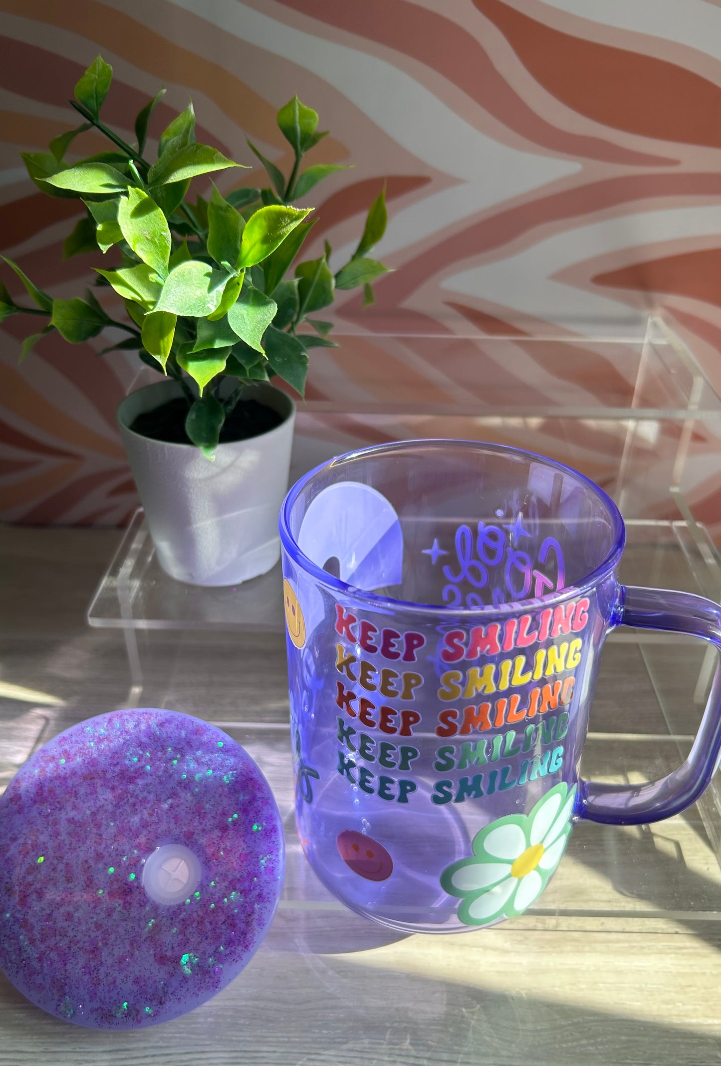 Keep Smiling Jelly Tumbler