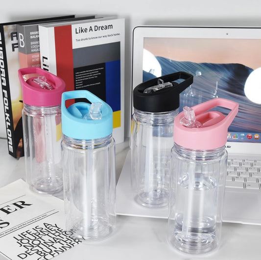 Kids Snow Globe Water Bottle