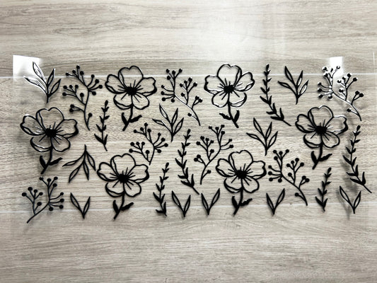 Black Floral